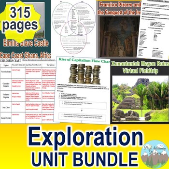 Preview of Exploration Unit Bundle (World History)