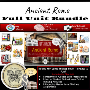 Preview of The Ancient Rome Unit Bundle