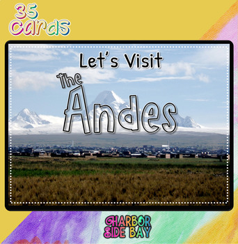 Preview of The Andes | Los Andes | Social Studies BOOM Deck |