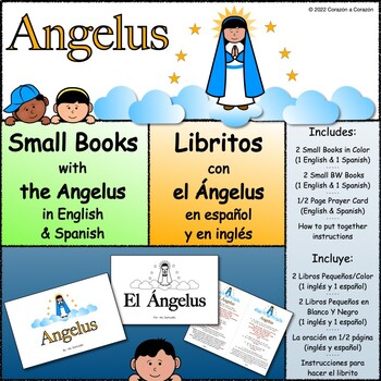 Preview of The Angelus in English and Spanish / El Ángelus en inglés y español
