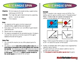 The Angle Spin - 8th Grade Math Game [CCSS 8.G.A.5]