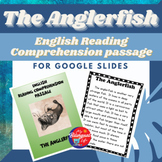 The Anglerfish - English Reading Comprehension Activity fo