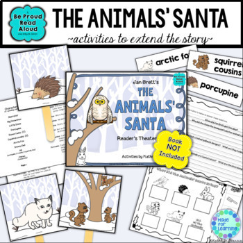 Preview of The Animals' Santa December Read Aloud Activities Christmas Readers’ Theater