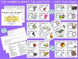 The Answer Is...What's The Question? Math Task Cards