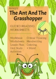 The Ant And The Grasshopper | Guided Reading Worksheets | 