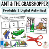 The Ant and The Grasshopper | Digital & Printable Activiti