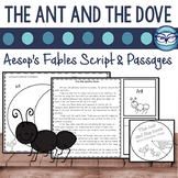 Aesop's Fables The Ant and the Dove Reading Passage and Re