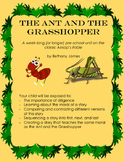 The Ant and the Grasshopper: pre-k unit on diligence