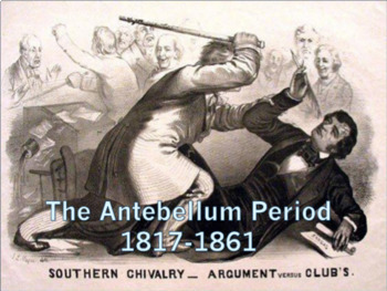 Preview of The Antebellum Period (U.S. History) BUNDLE with Videos