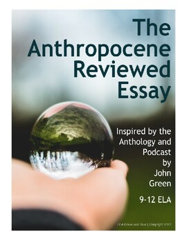 how to write an anthropocene reviewed essay