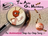 The Ants Go Marching - Animated Step-by-Step Song - PCS