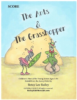 Preview of The Ants and the Grasshopper - Score