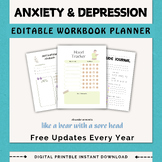 The Anxiety & Depression Workbook| Holistic Healing for Gr