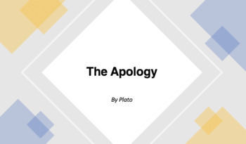 Preview of The Apology - by Plato (PPTX)