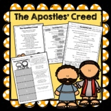 The Apostles' Creed Prayer Lesson, Prayer Cards and Posters