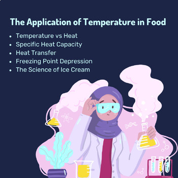 Preview of The Application of Temperature in Food Science