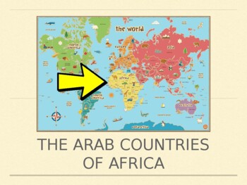 Preview of The Arab Countries of Africa - PowerPoint