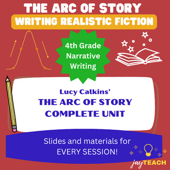 Preview of The Arc of Story: Writing Realistic Fiction Complete Unit