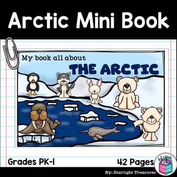 Preview of The Arctic Mini Book for Early Readers: Arctic Animals