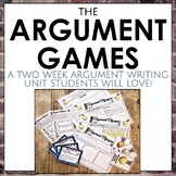 The Argument Games: Two Week Argument Essay Writing Unit