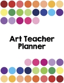 The Art Teacher Planner 2024-2025 Full Color Edition