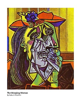 weeping woman picasso cubism original