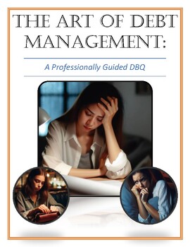 Preview of The Art of Debt Management: A Professionally Guided In-Depth DBQ with Answer Key