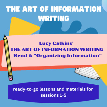 Preview of The Art of Information Writing Bend 1