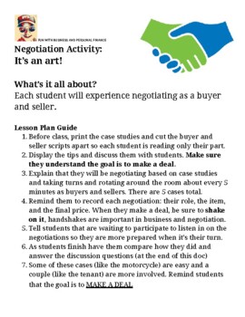 art of negotiation essay