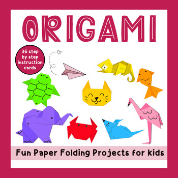 Preview of The Art of Origami For Kids / The Step-by-Step Instructions / Craft Activity