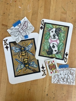 Preview of The Art of Playing Cards- A Get to know you Activity!