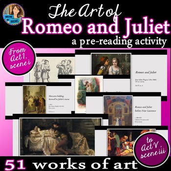 Preview of Romeo and Juliet Pre-Reading Art Tour