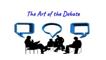 Preview of The Art of the Debate: Middle & High School; ELL