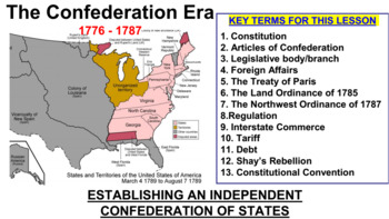 Preview of The Articles of Confederation