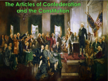 Preview of The Articles of Confederation and Constitution (U.S. History) BUNDLE w/video