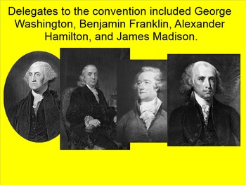 Preview of The Articles of Confederation and The Constitutional Convention