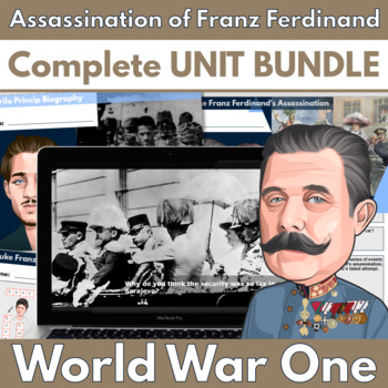 Preview of The Assassination of Archduke Franz Ferdinand - UNIT BUNDLE