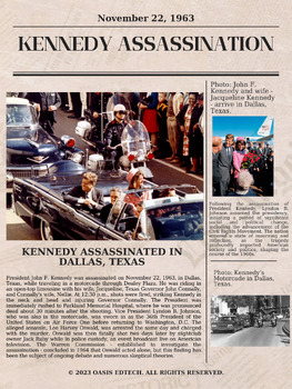 Preview of The Assassination of John F. Kennedy