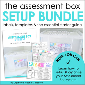 Preview of The Assessment Box Setup & Starter Guide BUNDLE