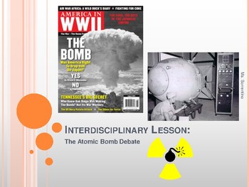 Preview of The Atomic Bomb Debate Lessons Bundle
