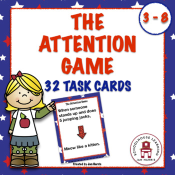 Preview of The Attention Game - Brain Break 