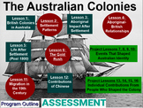 The Australian Colonies (2 full terms' work plus assessments)