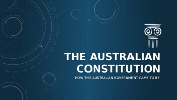 Preview of The Australian Constitution PPT, Quiz and Activity