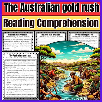 Preview of The Australian gold rush