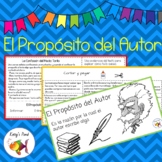 The Autor's Purpose in Spanish / El propósito del Autor