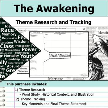 The Awakening Kate Chopin Theme Tracking Notes Etymology & Context Research