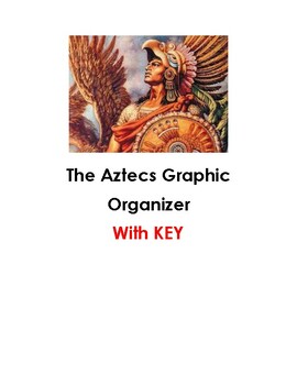 Preview of The Aztecs Graphic Organizer with KEY