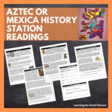 Aztec or Mexica History Station Readings: Print and Digital
