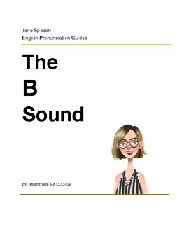 Preview of The B Sound - Pronunciation Practice eBook with Audio
