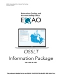 The BEST OSSLT 2022 Grade 10 Prep Package- Info, prep and 